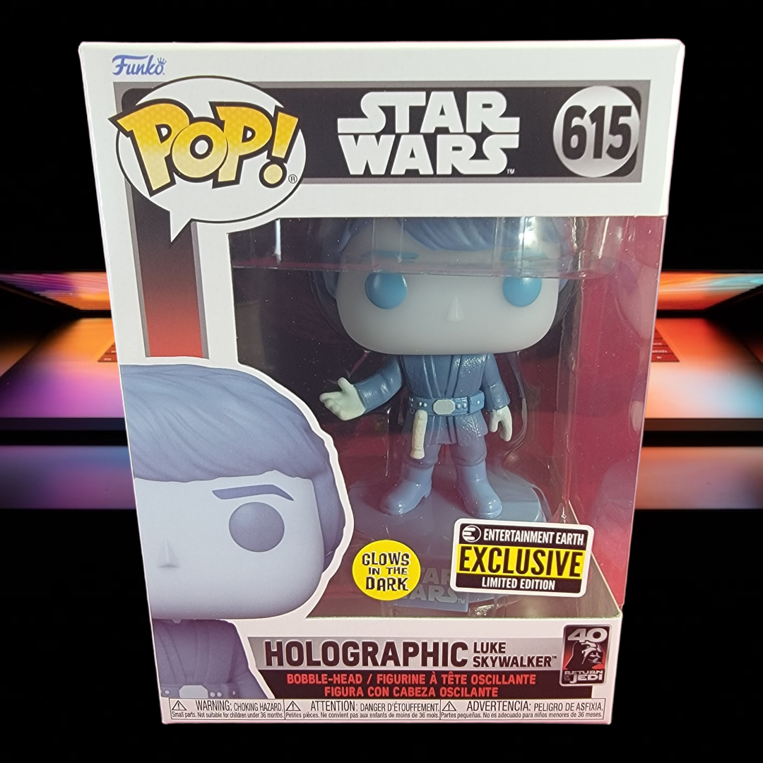 Funko POP! Star Wars: Return of the Jedi - Holographic Luke