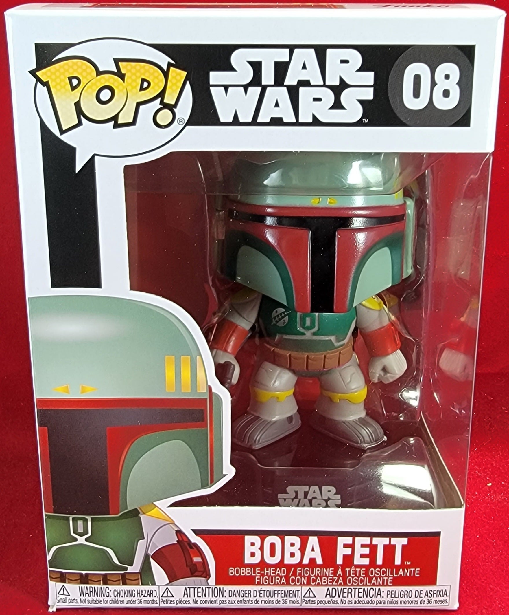 Boba fett funko sales pop 08