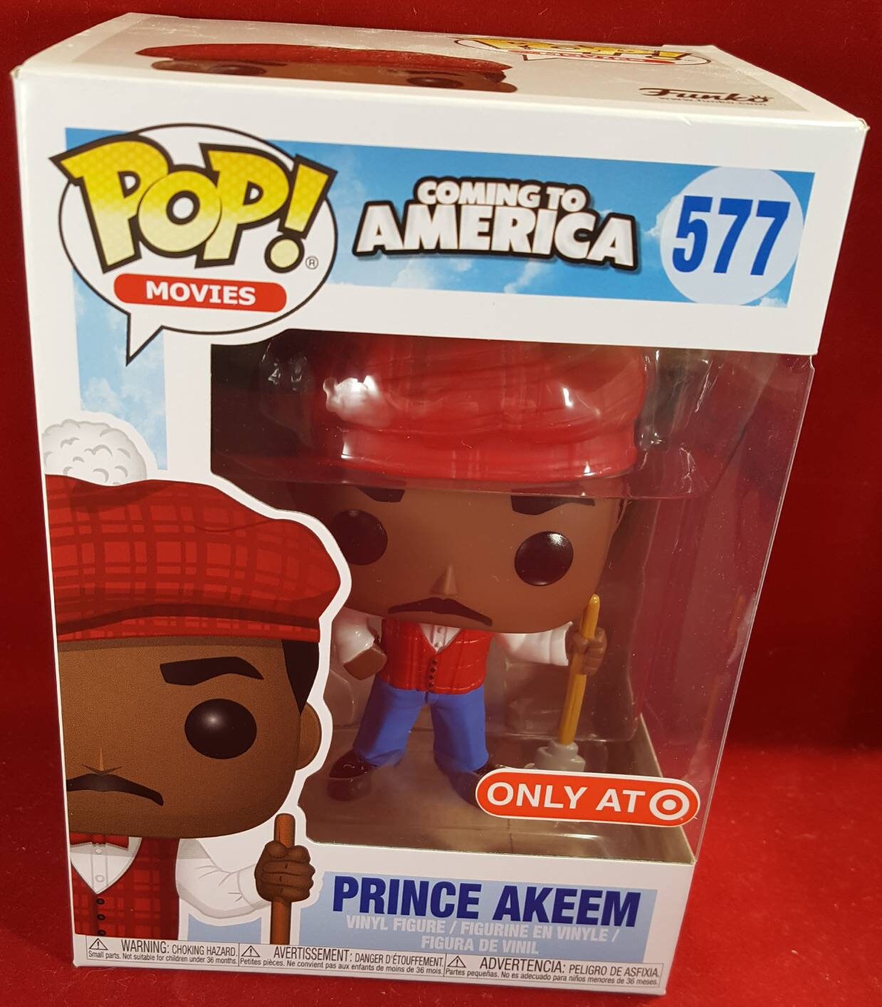 Prince akeem store funko pop target