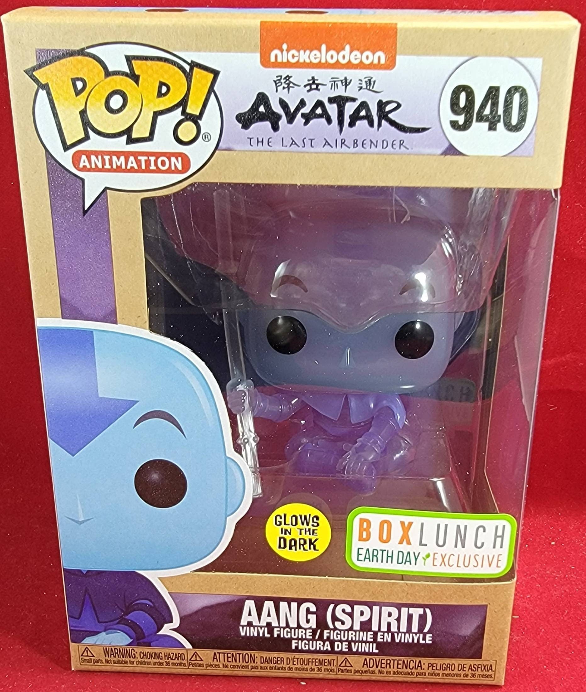Funko Pop Avatar the Last Airbender The Blue Spirit Exclusive Glow