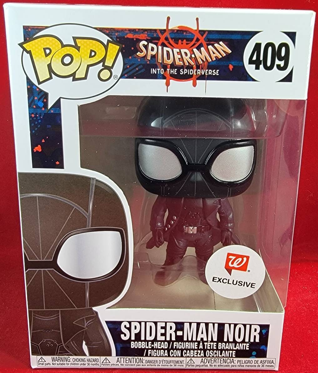 Figurine Funko Pop Marvel - 409 Spider-Man Noir - Exclusive
