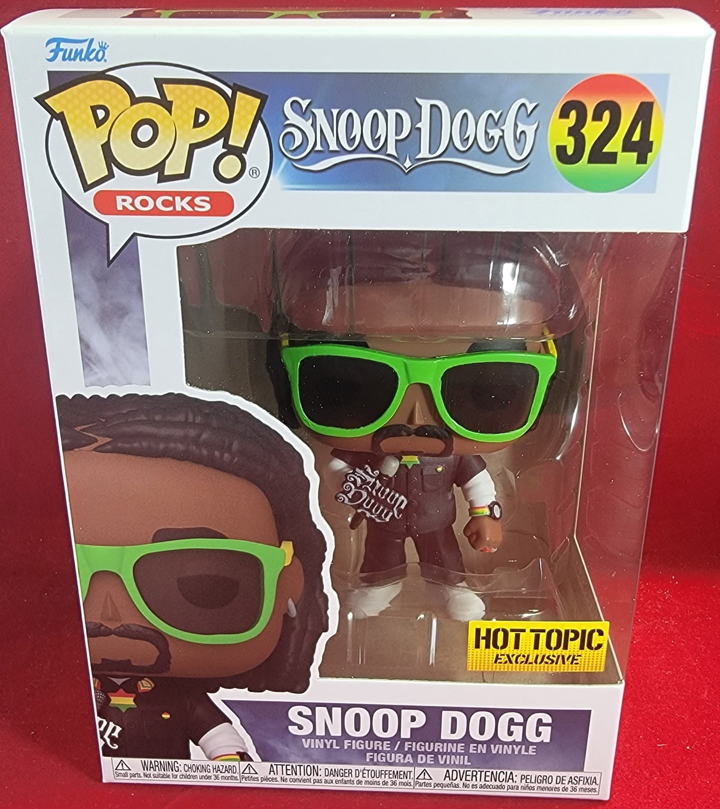 Snoop Dogg hot topic exclusive funko # 324 (nib)