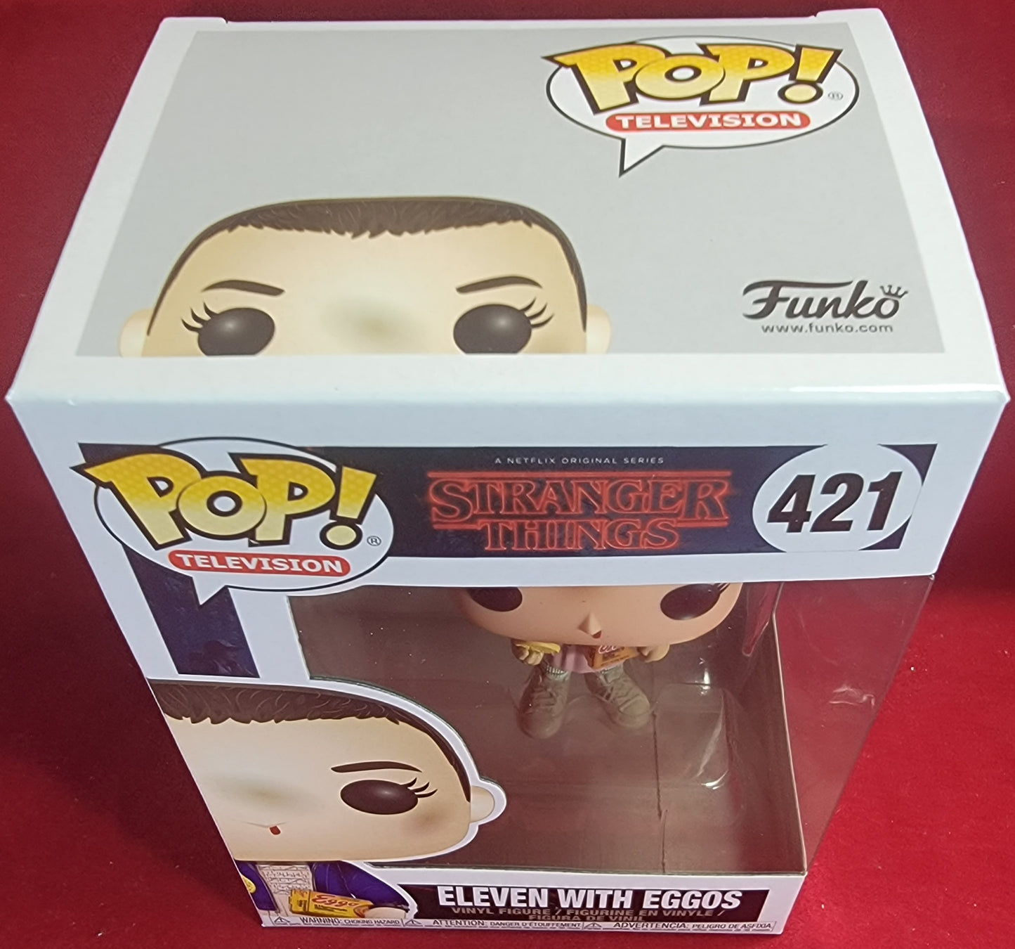 Eleven with eggos funko # 421 (nib)