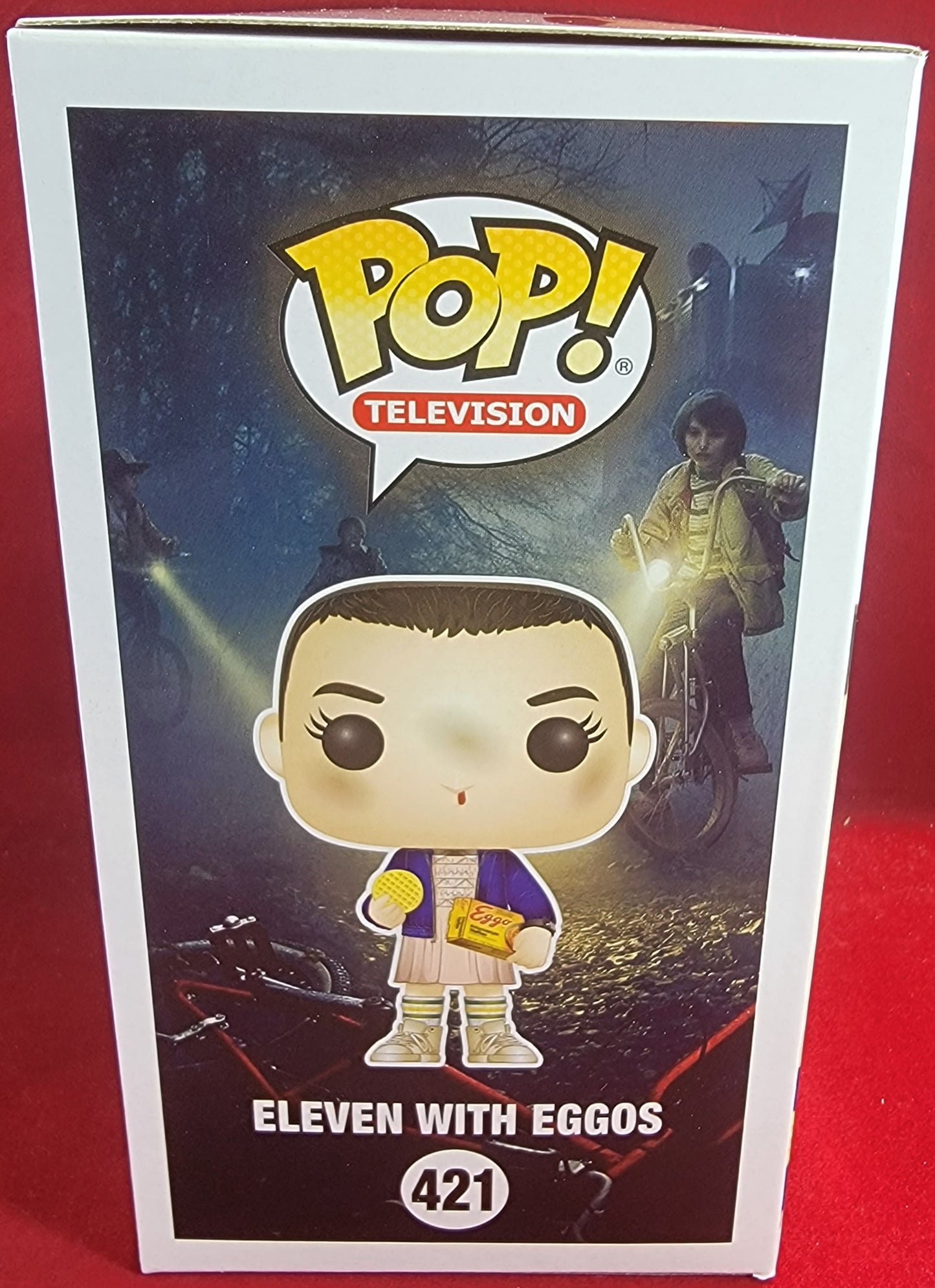 Eleven with eggos funko # 421 (nib)