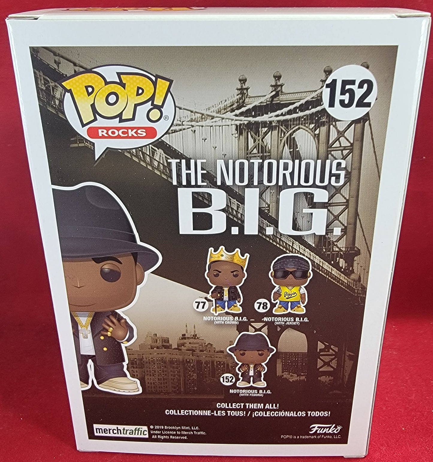Notorious b.i.g funko # 152 (nib)