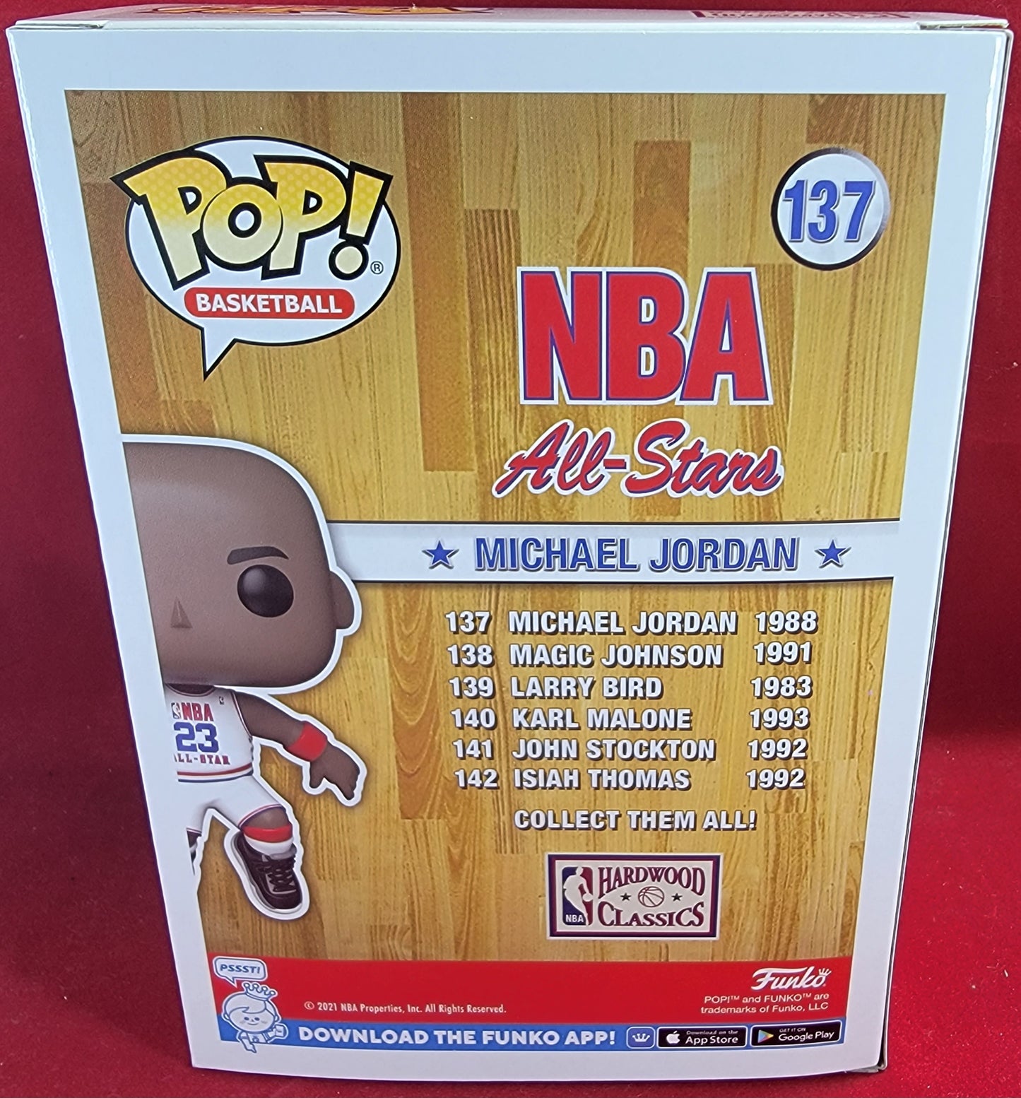 Michael Jordan funko # 137 (nib)
