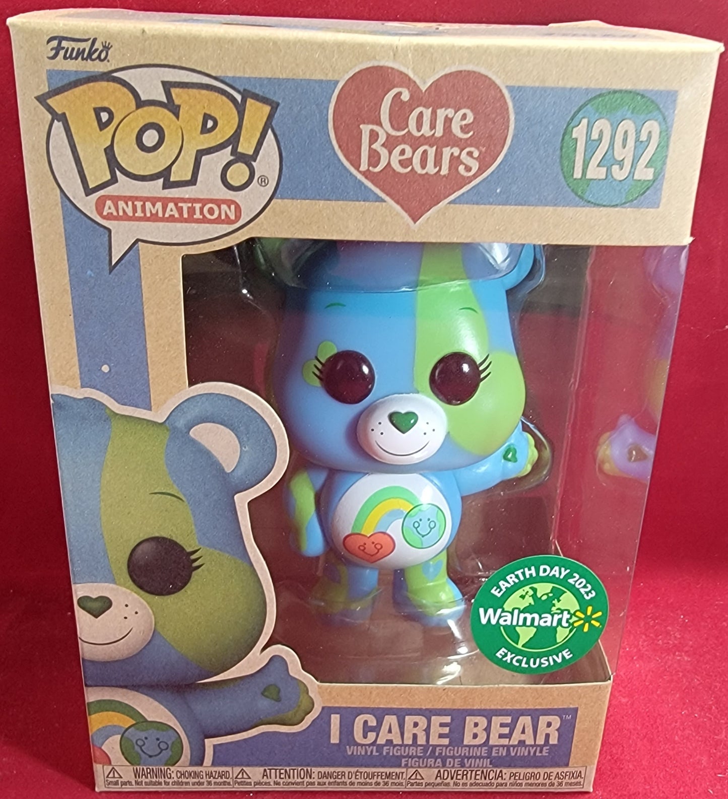 I care bear Wal-Mart exclusive Earth Day 2023 funko (nib)