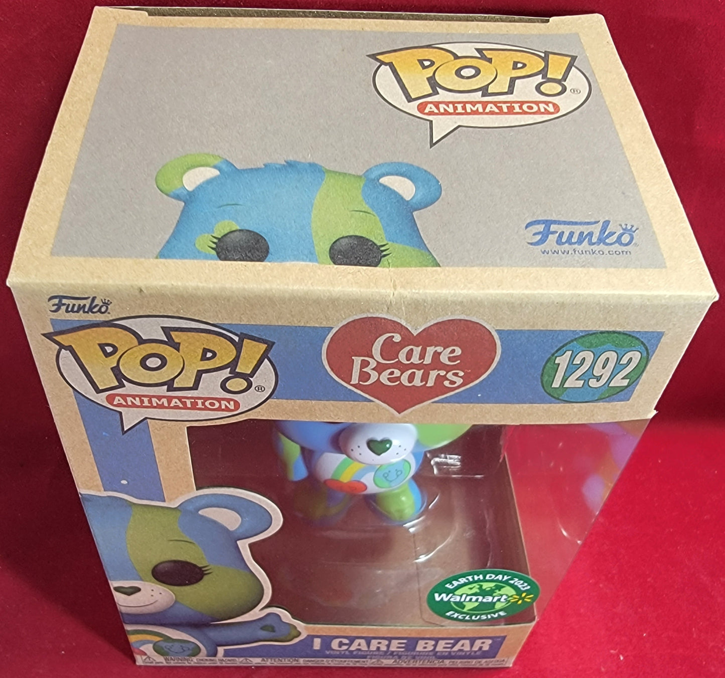 I care bear Wal-Mart exclusive Earth Day 2023 funko (nib)