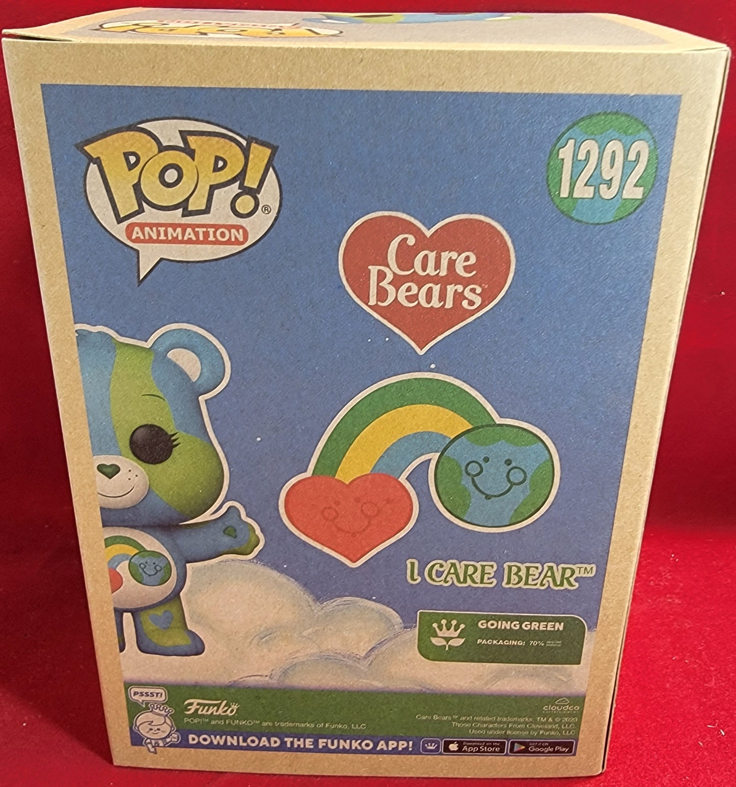 I care bear Wal-Mart exclusive Earth Day 2023 funko (nib)