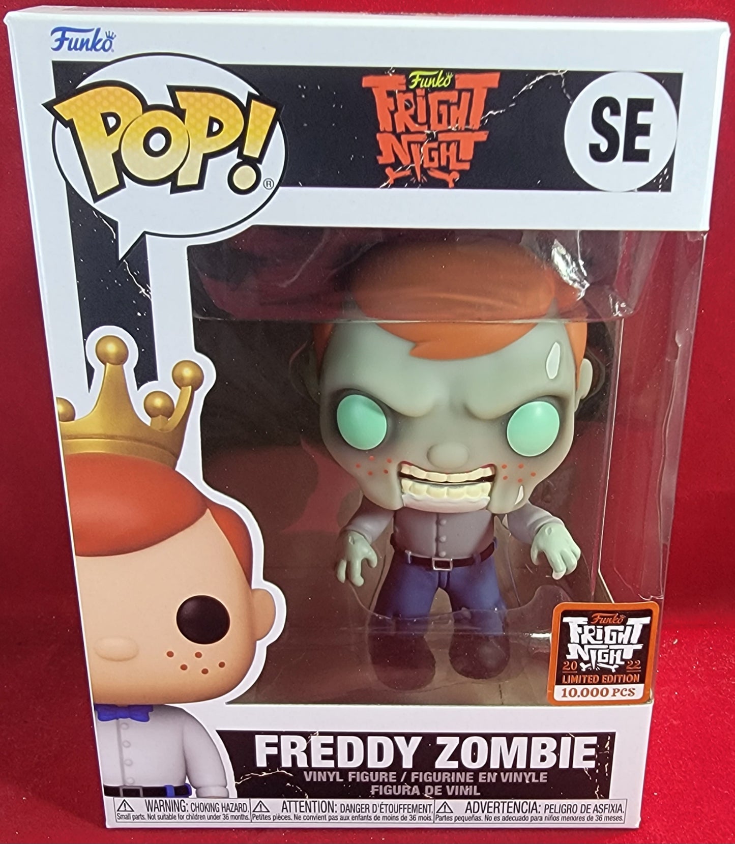 Freddy zombie fright night exclusive 2022 funko # se (nib)