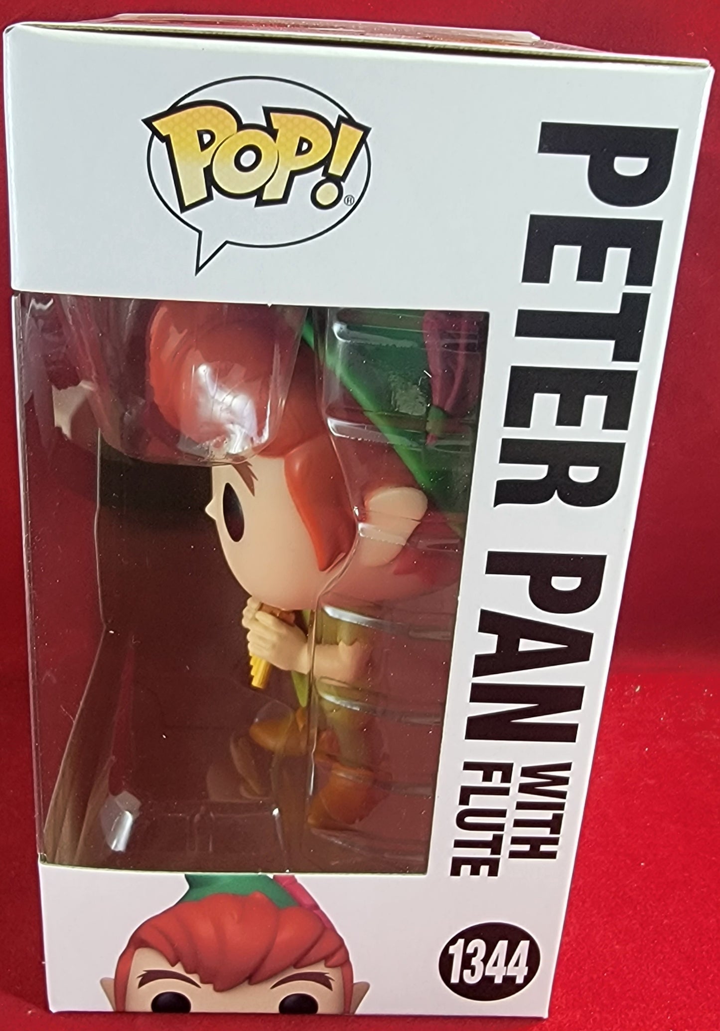 Peter pan with flute funko # 1344 (nib)