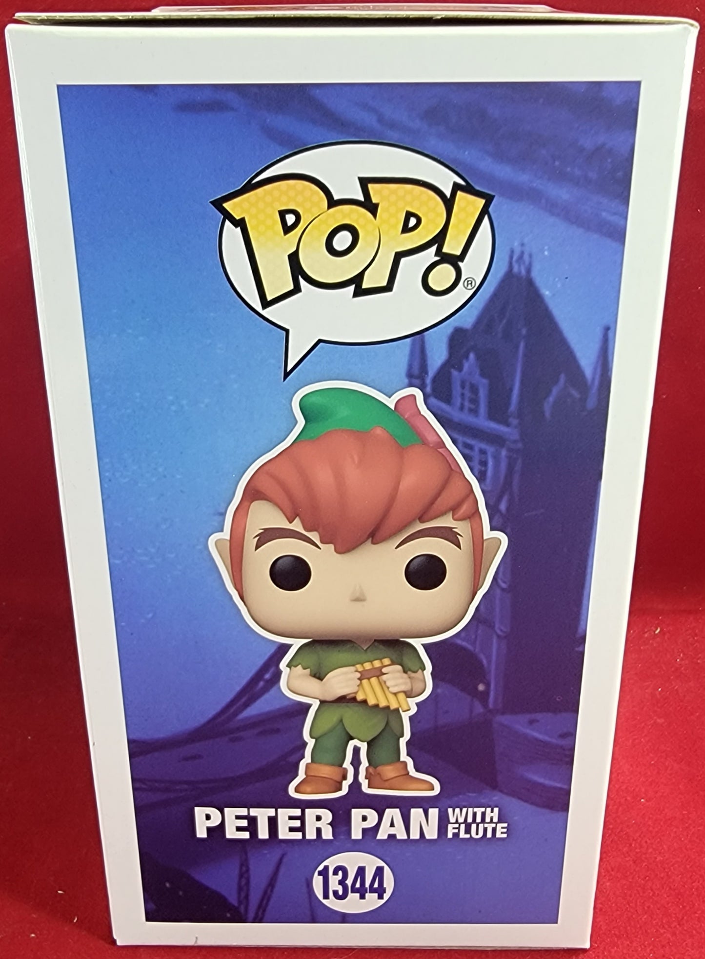 Peter pan with flute funko # 1344 (nib)