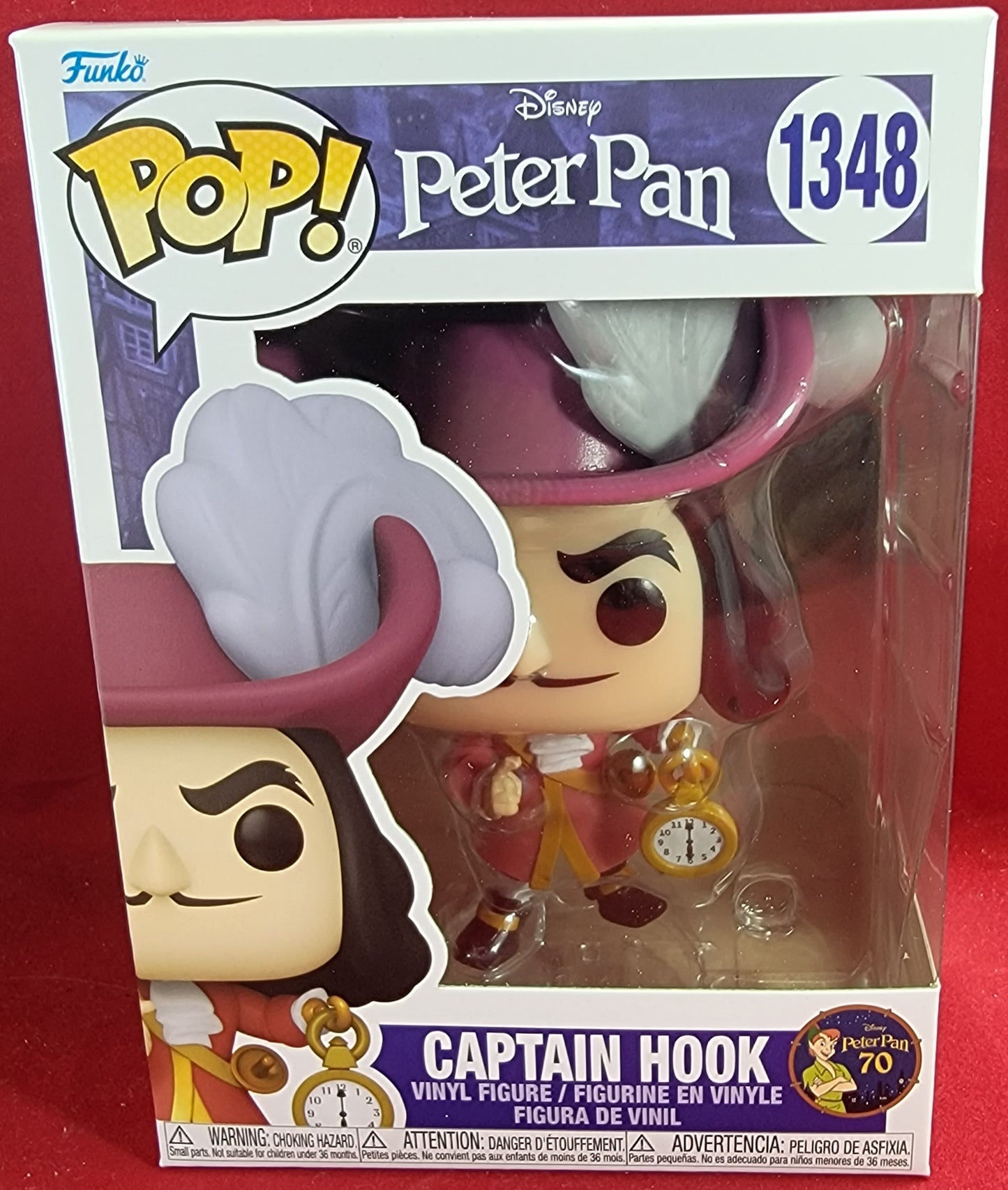 Captain hook funko # 1348 (nib)