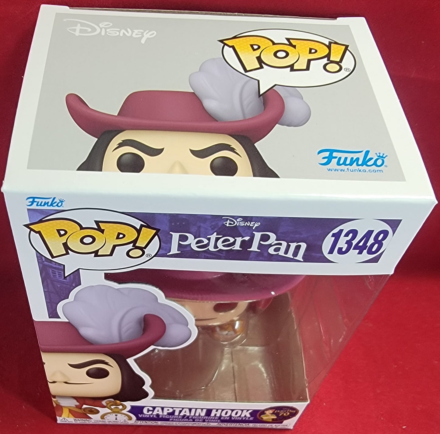 Captain hook funko # 1348 (nib)