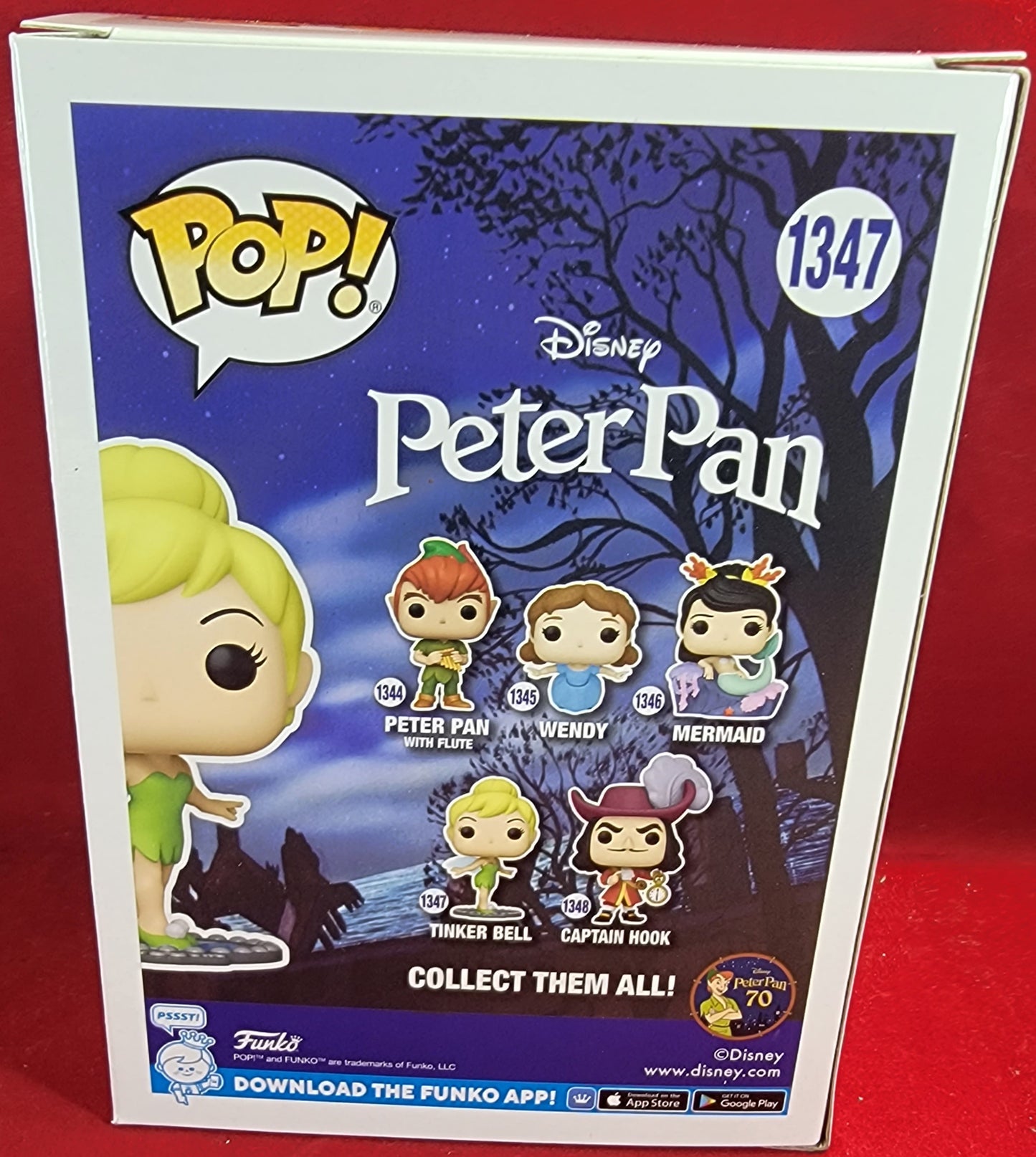 Tinker bell funko # 1347 (nib)