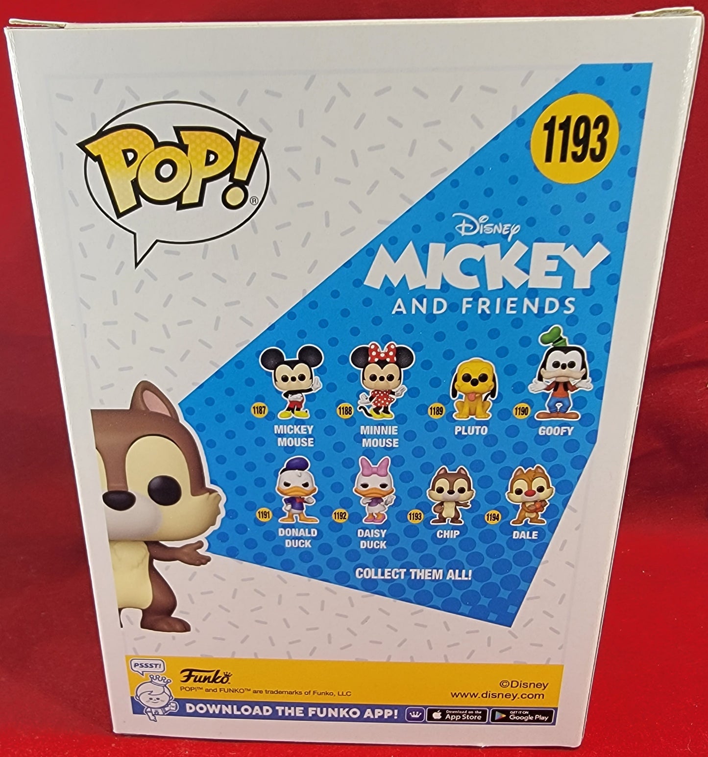 Chip funko # 1193 (nib)