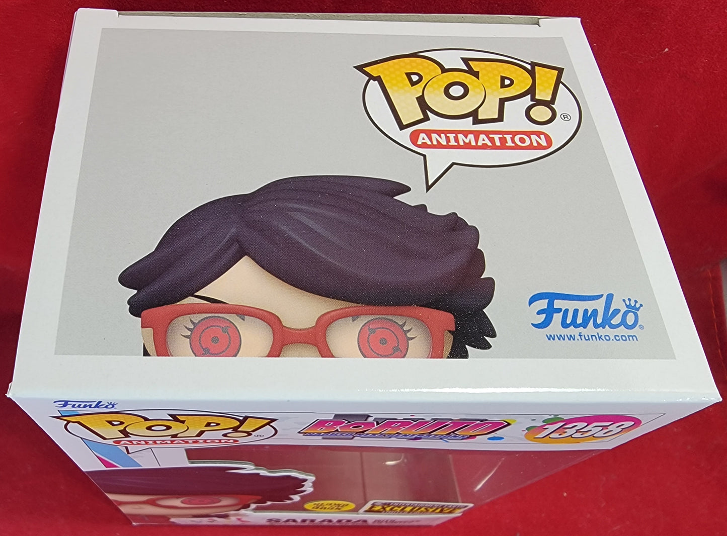 Sarada entertainment earth exclusive funko # 1358 (nib)