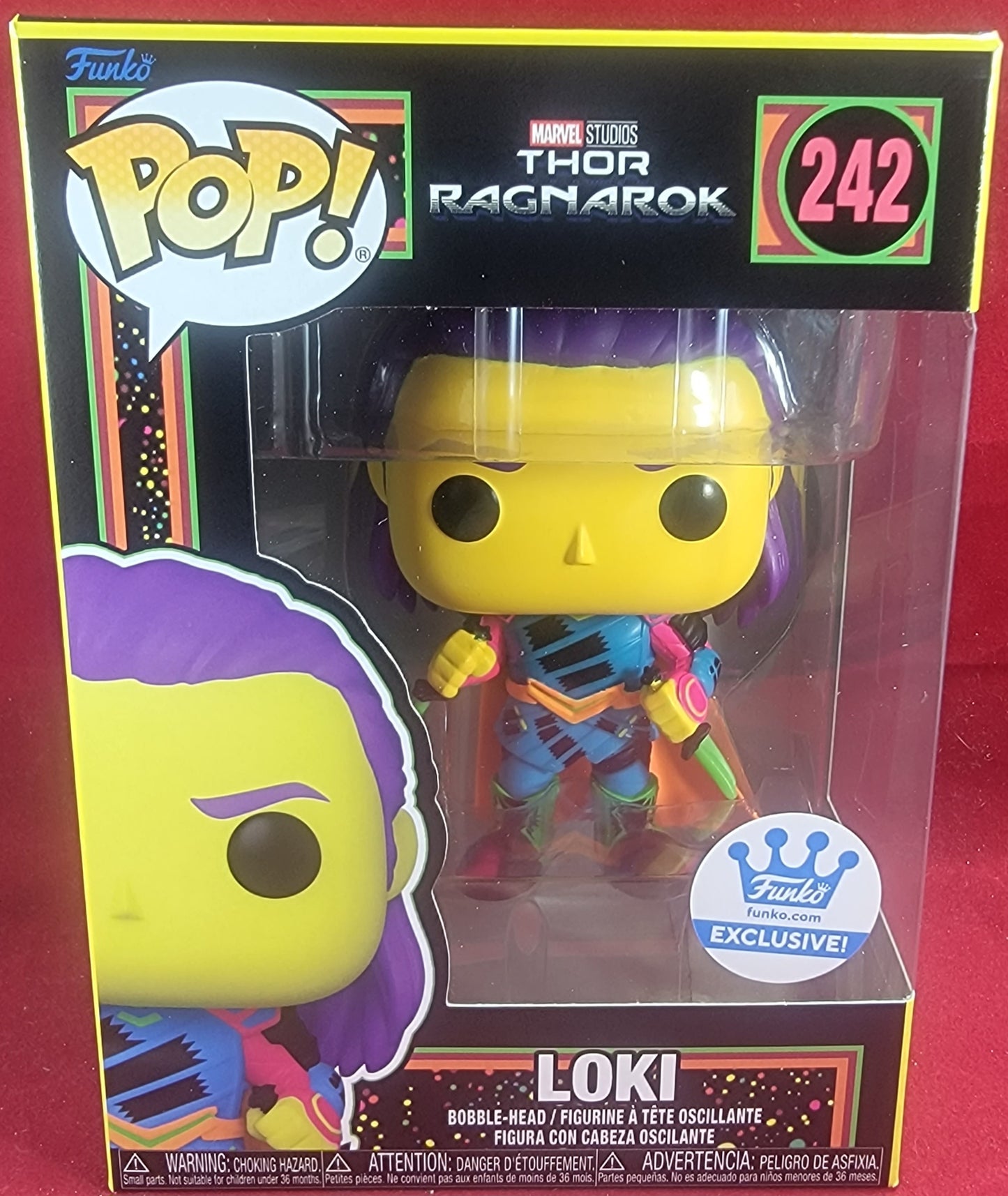 Loki funko exclusive # 242 (nib)
