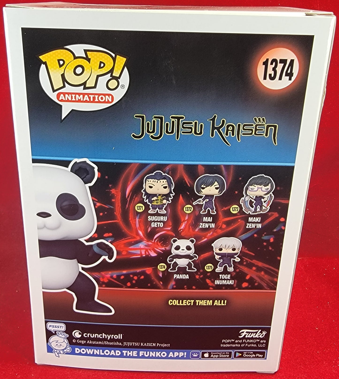 Panda entertainment earth exclusive funko # 1374 (nib)