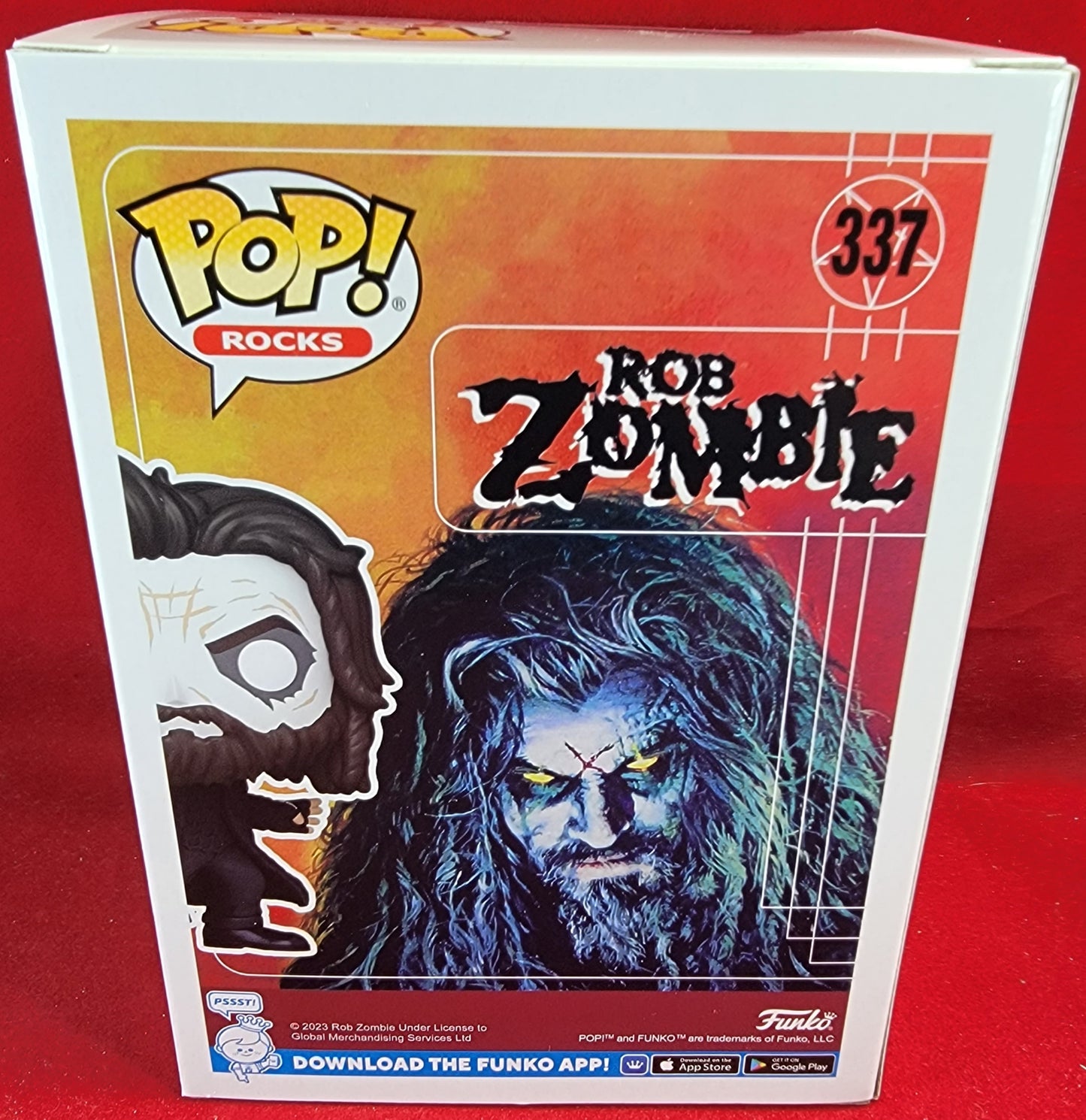 Rob zombie funko # 337 (nib)