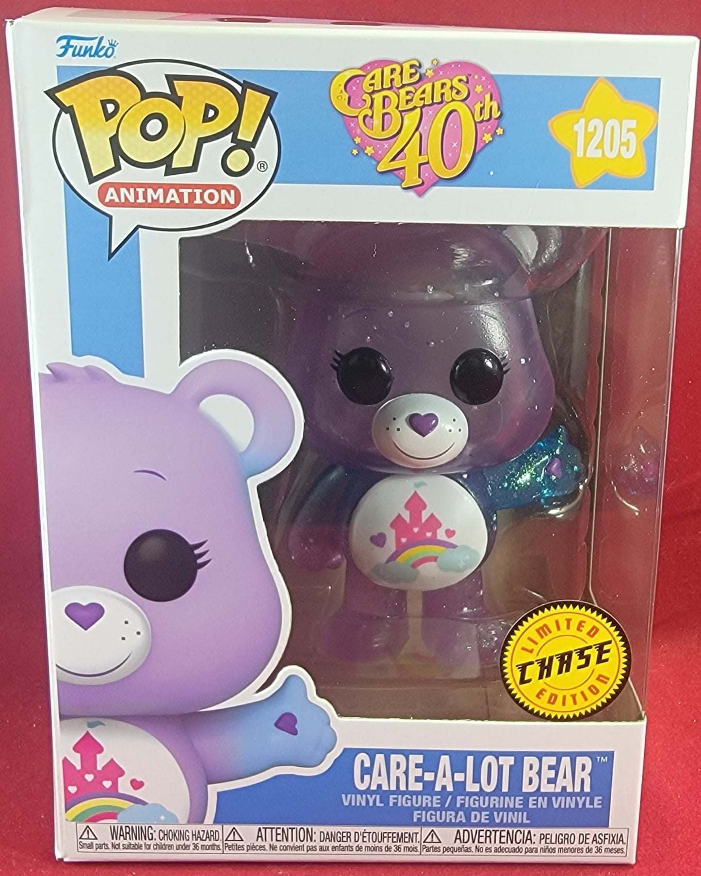 Care-a-lot bear chase funko # 1205 (nib)