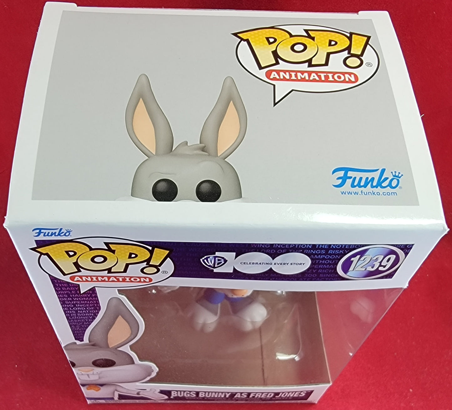 Bugs bunny as Fred Jones funko # 1239 (nib)