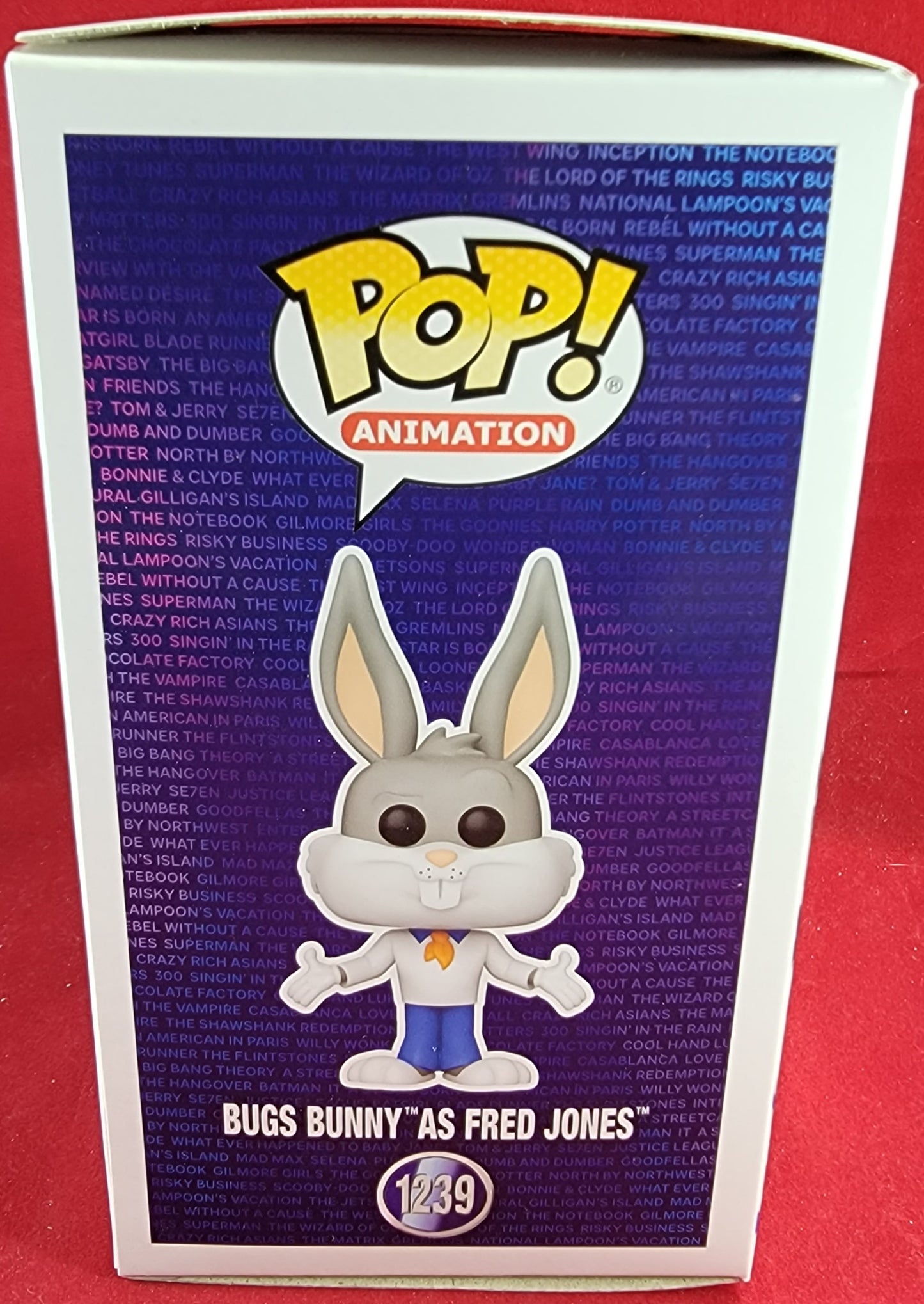 Bugs bunny as Fred Jones funko # 1239 (nib)