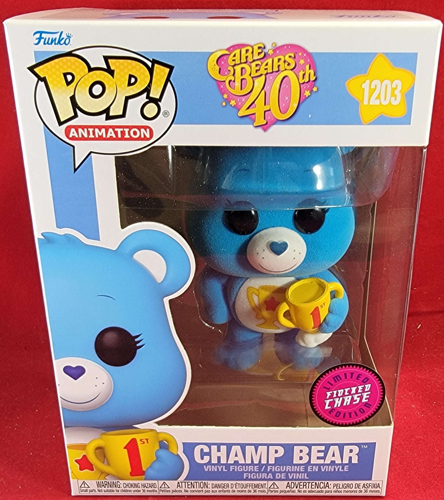 Champ bear chase funko # 1203 (nib)