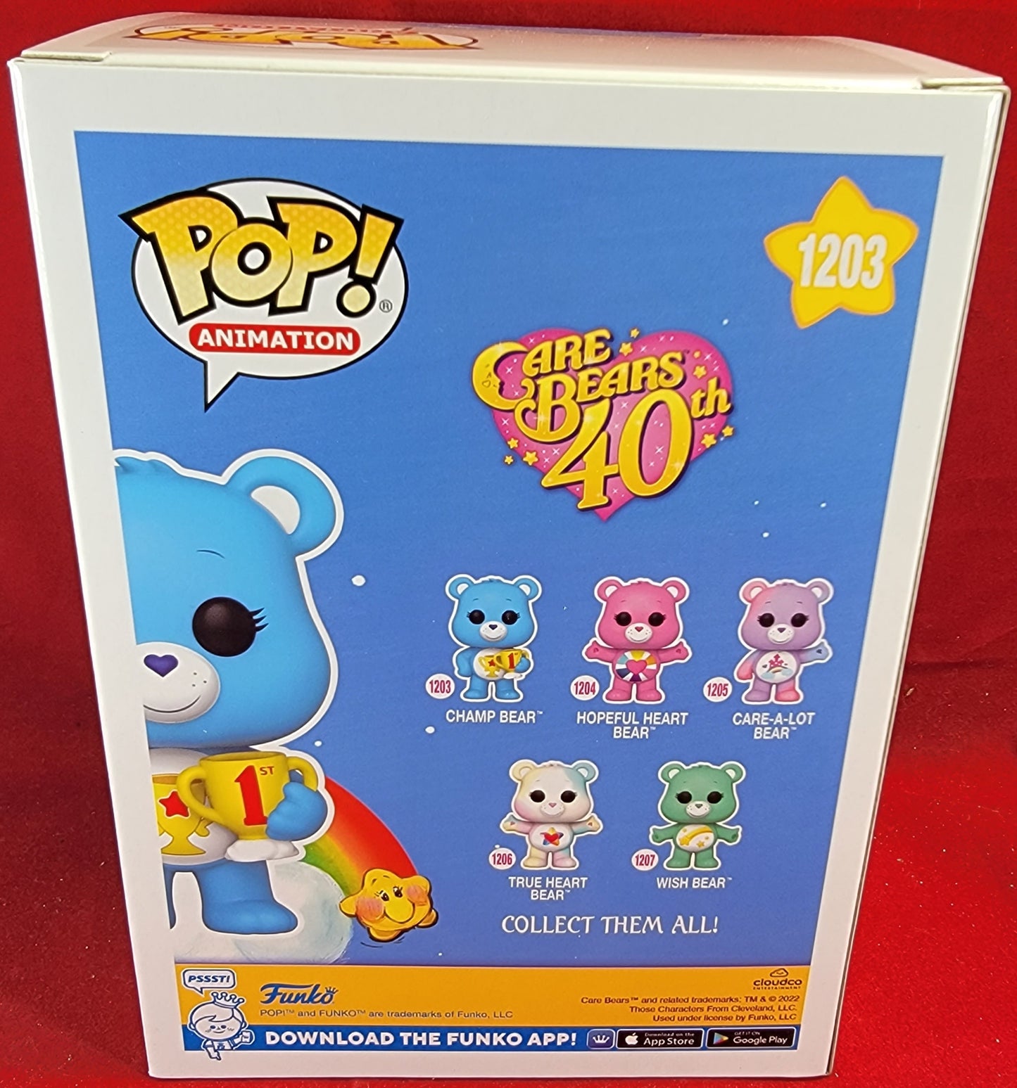 Champ bear chase funko # 1203 (nib)