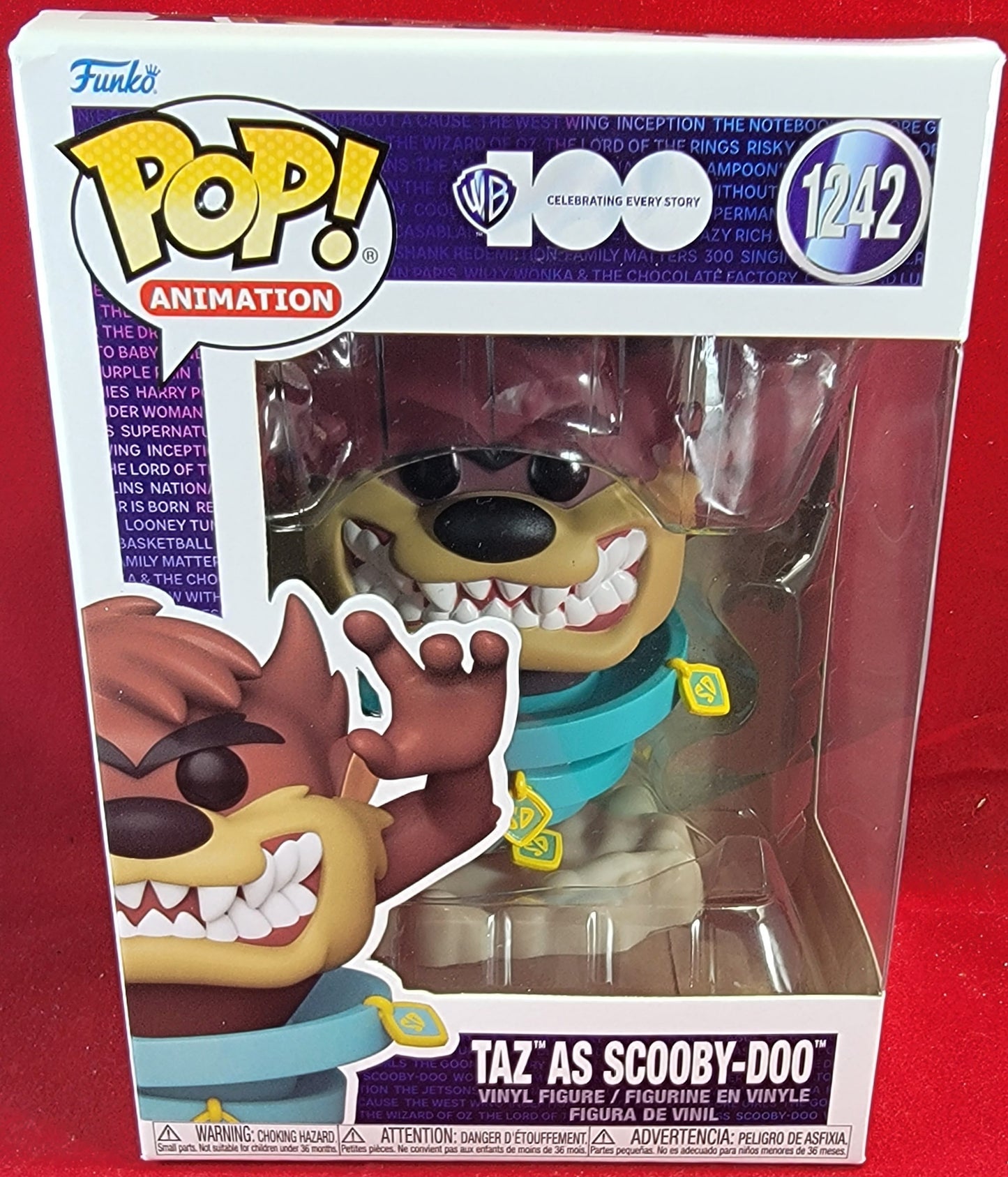 Taz as Scooby-Doo funko # 1242 (nib)