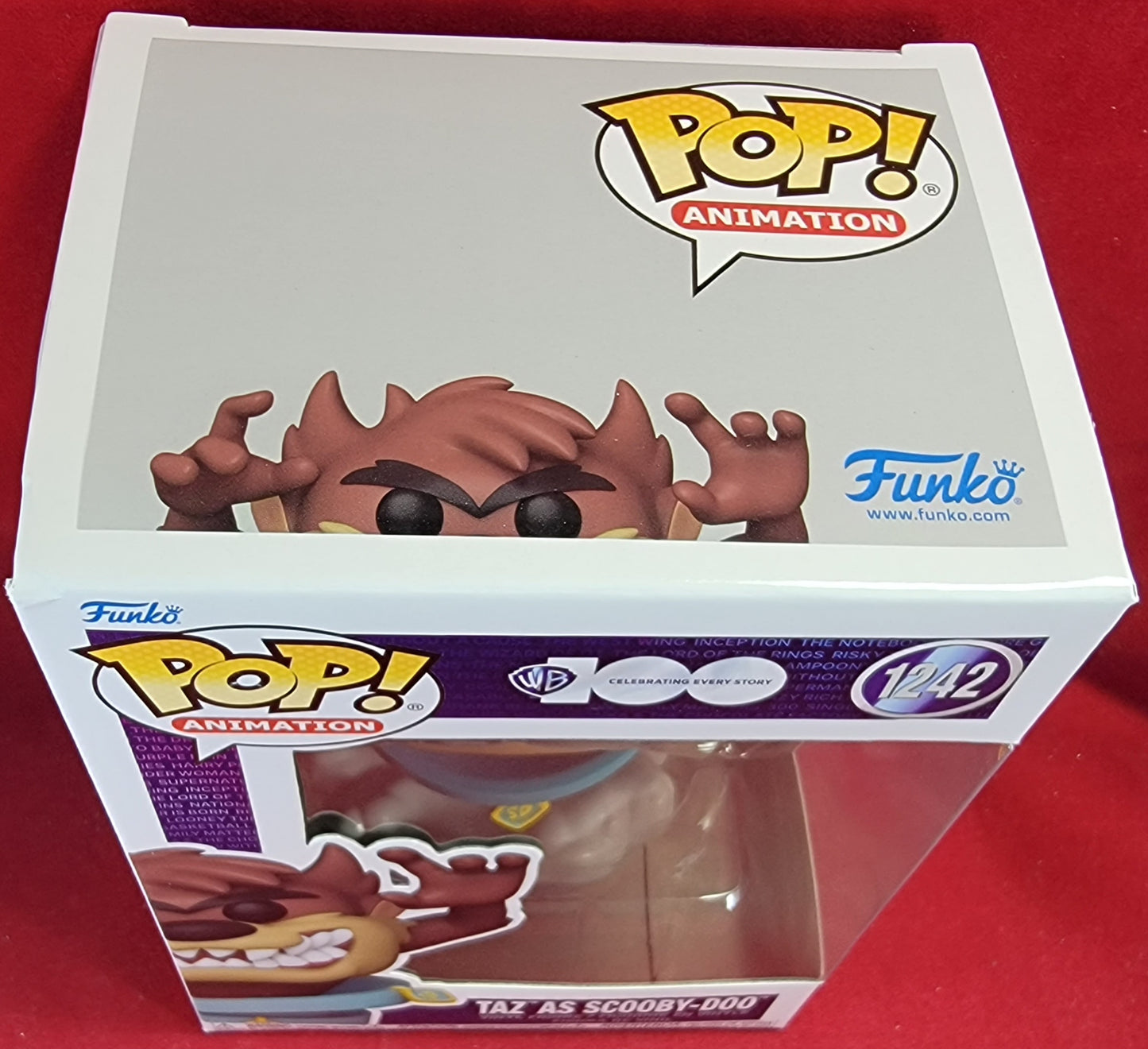 Taz as Scooby-Doo funko # 1242 (nib)