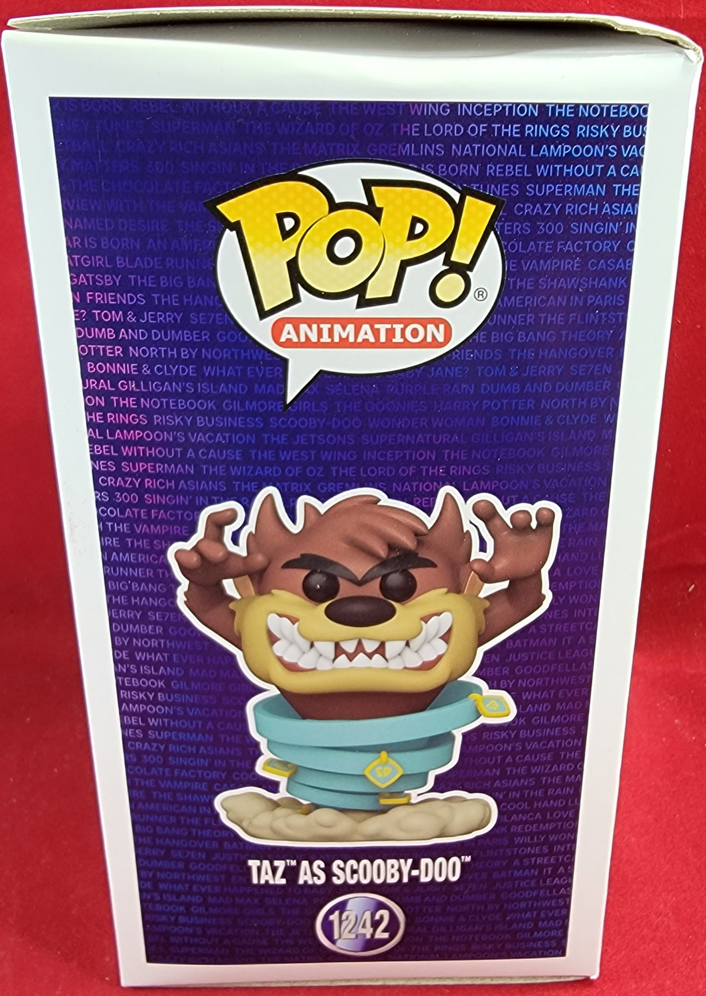 Taz as Scooby-Doo funko # 1242 (nib)