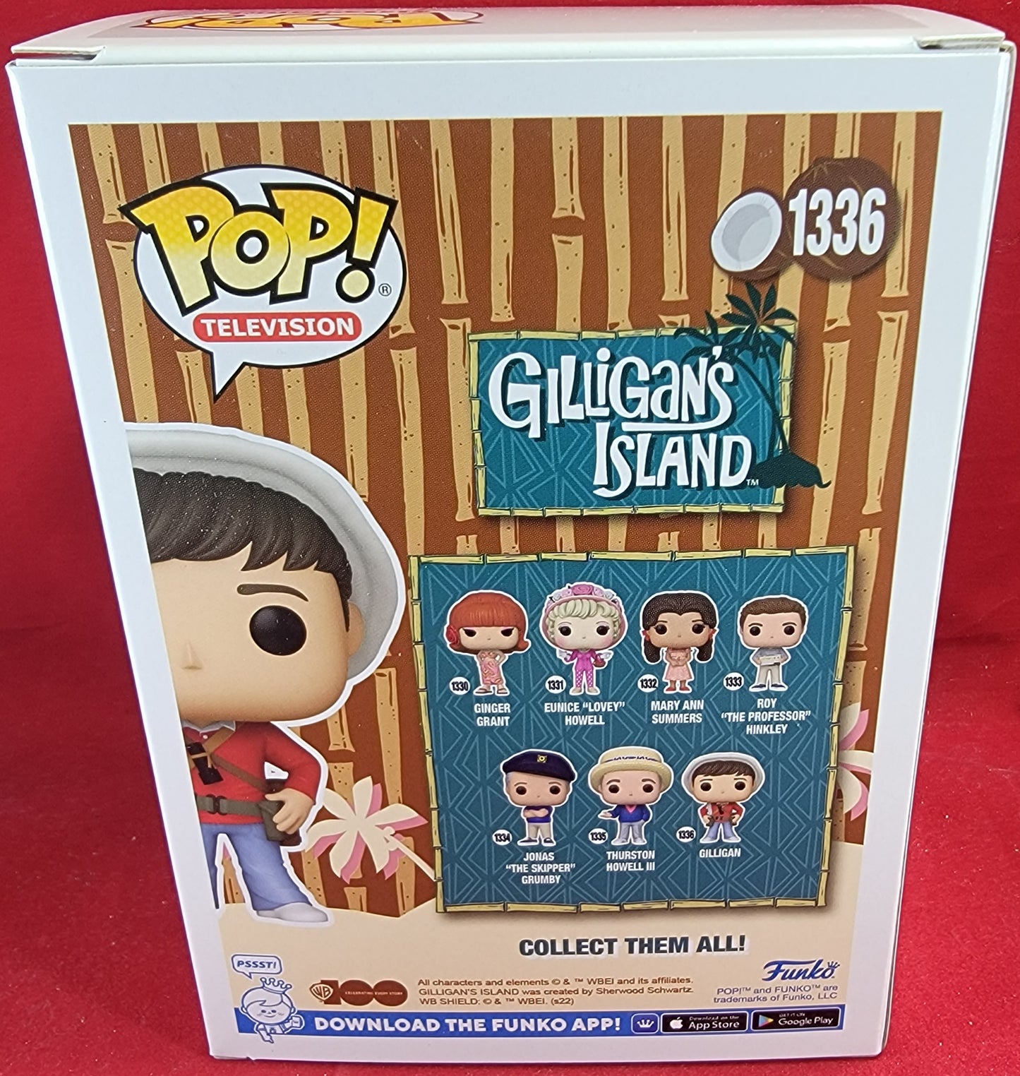 Gilligan funko # 1336 (nib)