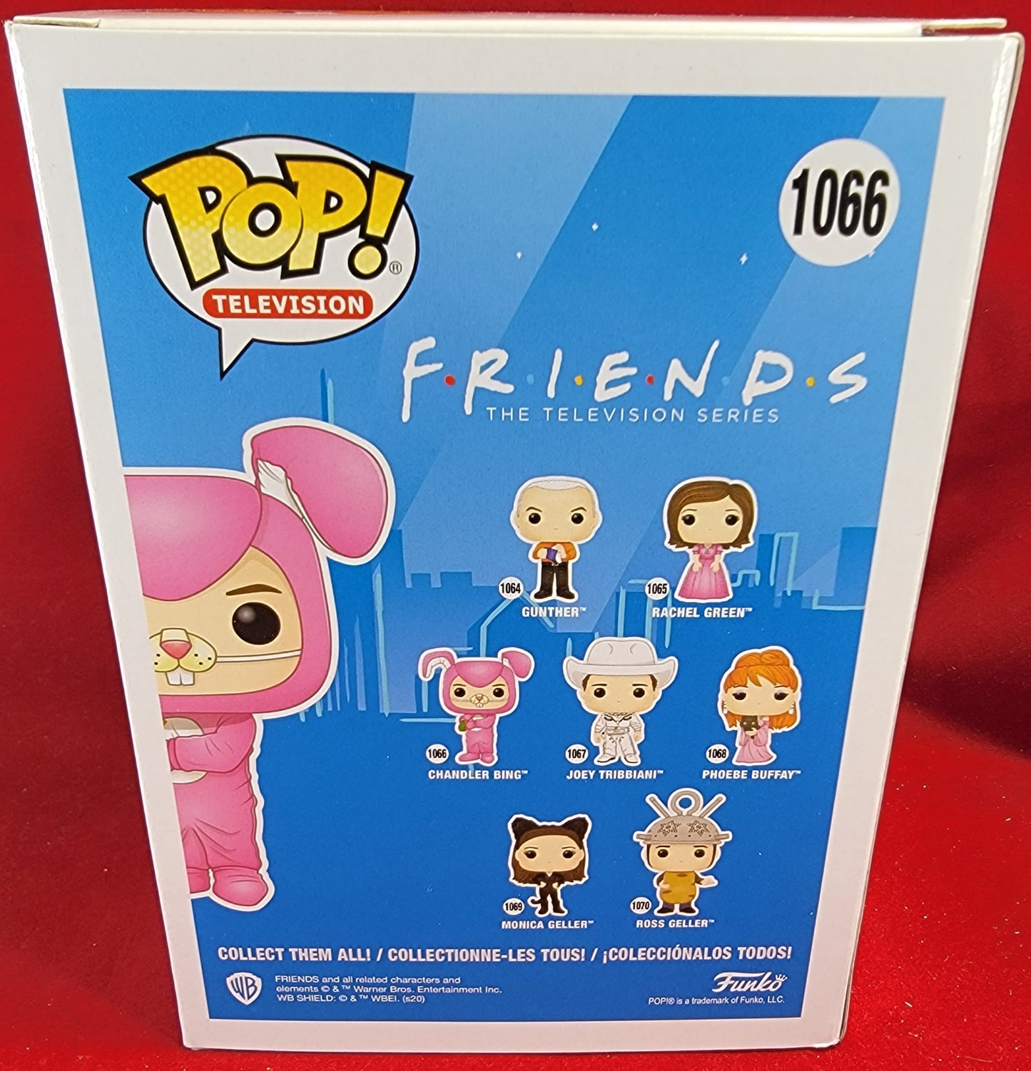 Chandler bing target con 2021 exclusive funko # 1061 (nib)