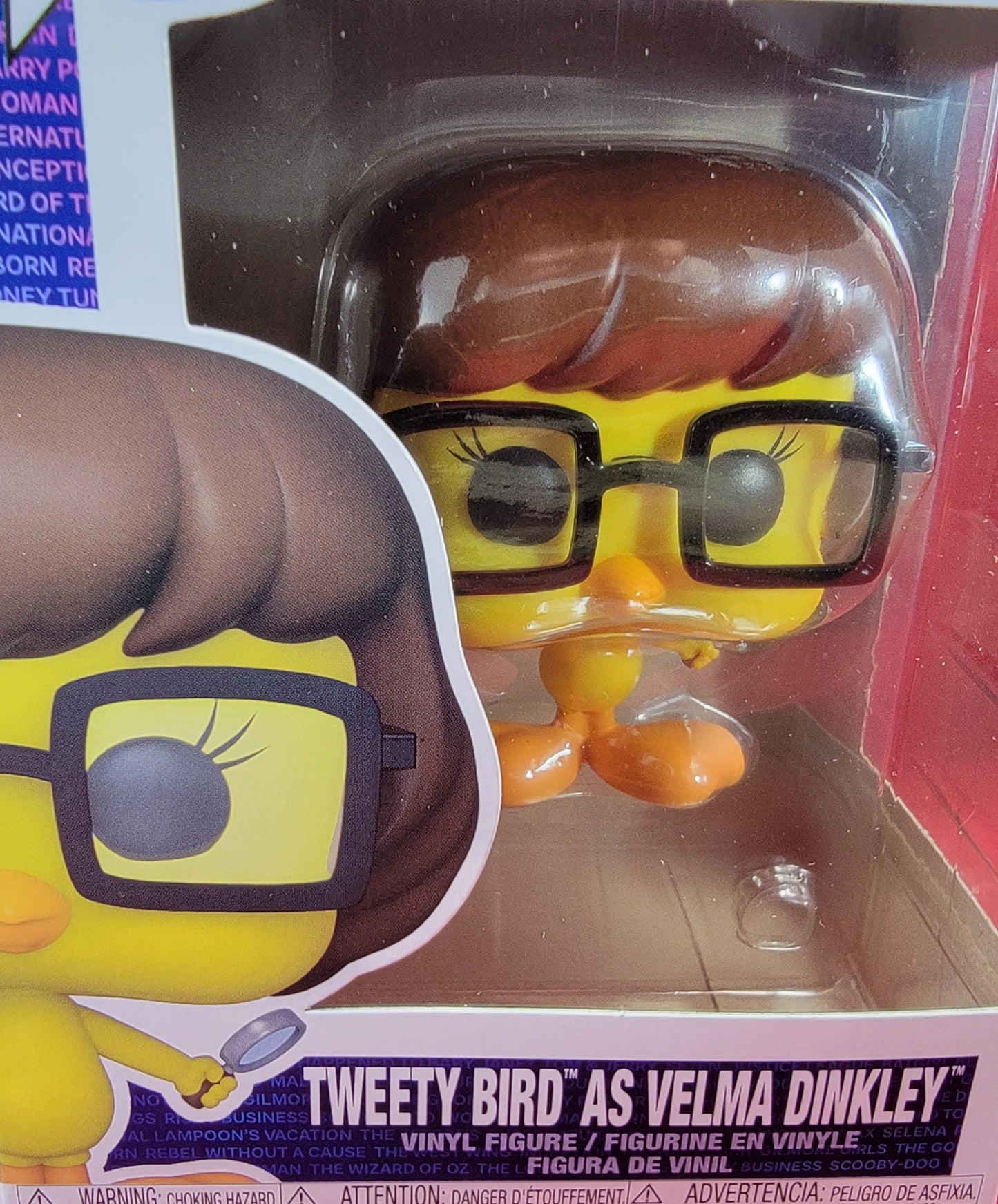 Tweety bird as Velma dinkley funko # 1243 (nib)