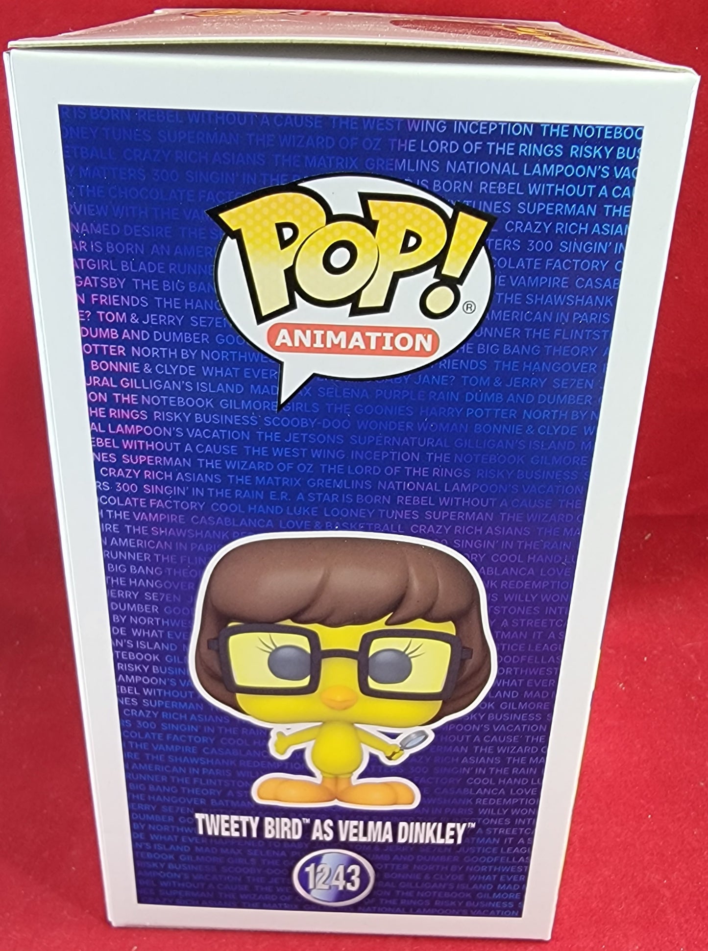 Tweety bird as Velma dinkley funko # 1243 (nib)