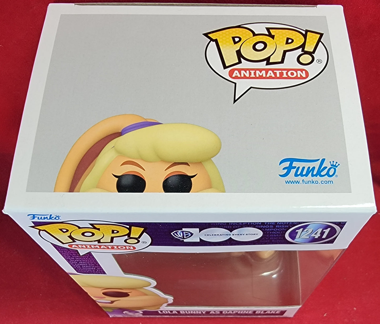 Lola bunny as Daphne blake funko # 1241 (nib)