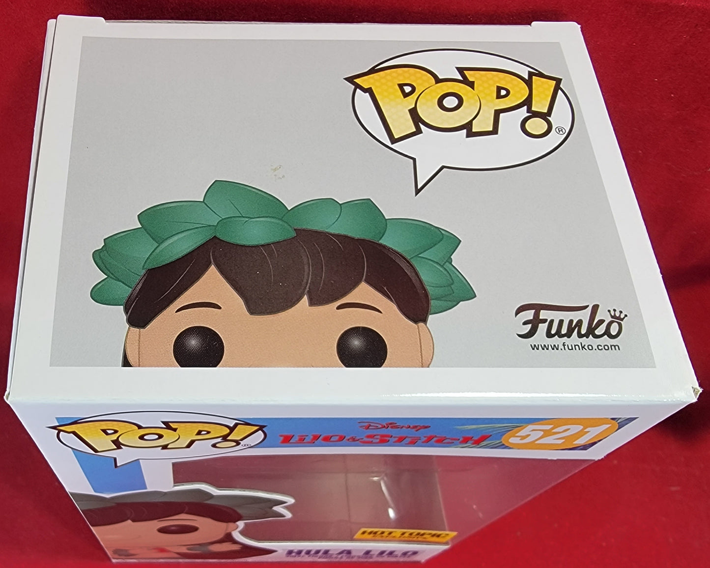 Hula Lilo hot topic exclusive funko # 521 (nib)