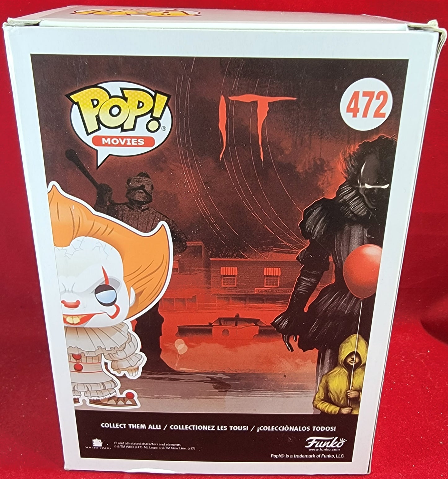 Pennywise (with boat) funko # 472 (nib)