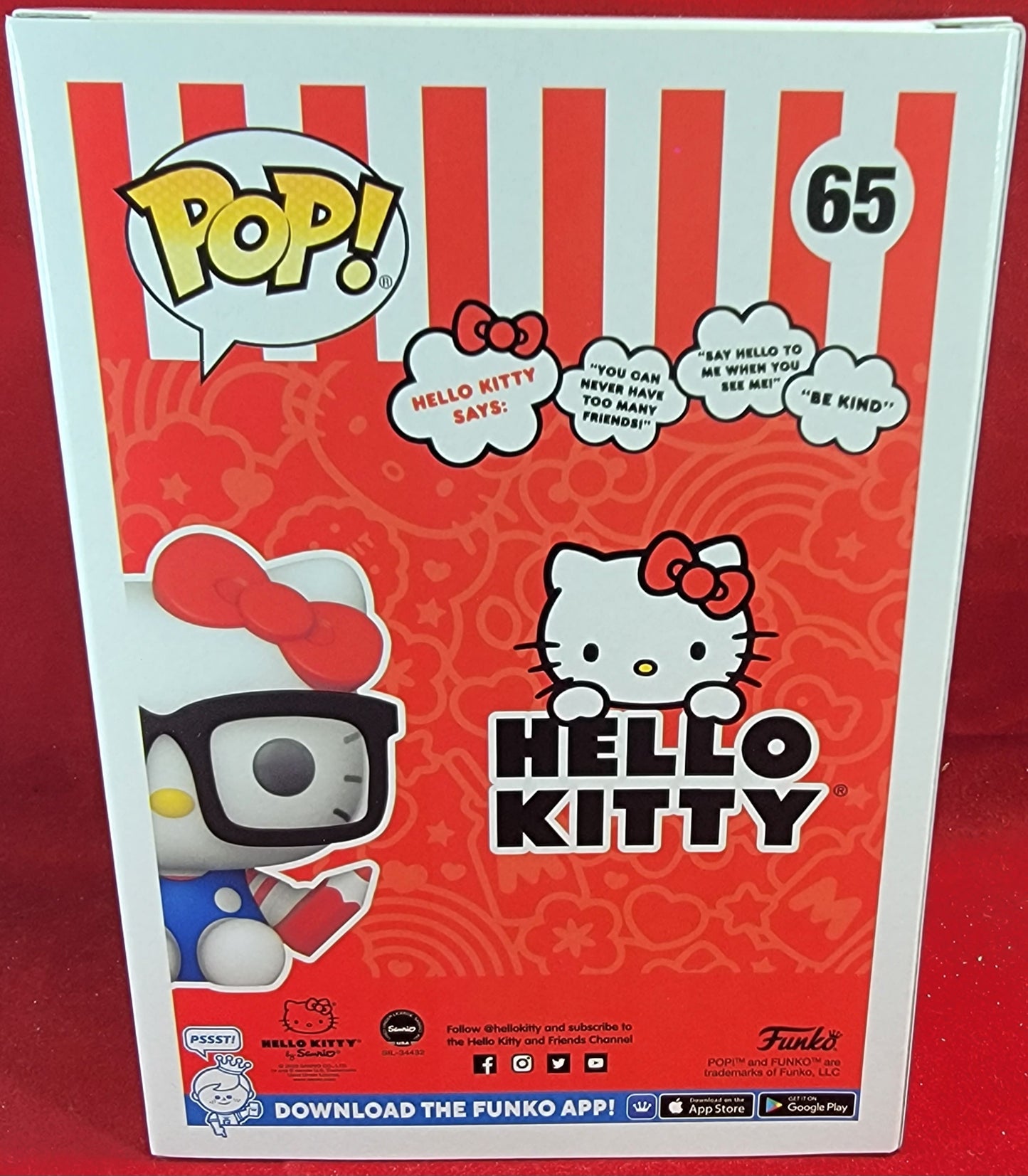 Hello kitty fye exclusive funko # 65 (nib)