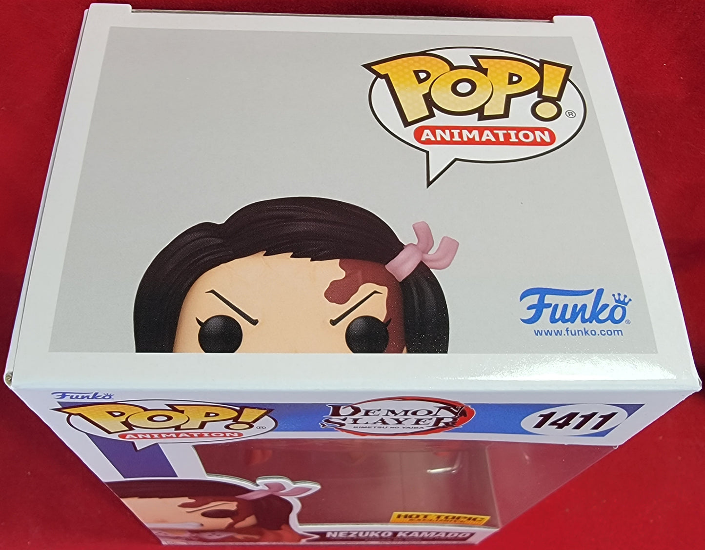 Nezuko kamado hot topic exclusive funko # 1411 (nib)