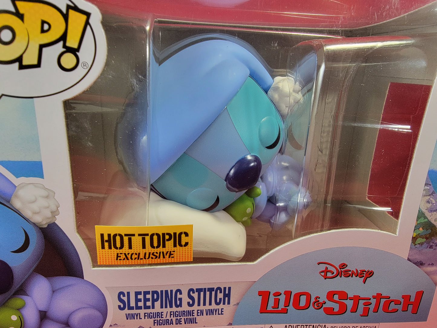 Sleeping stitch hot topic exclusive funko #1050 (nib)