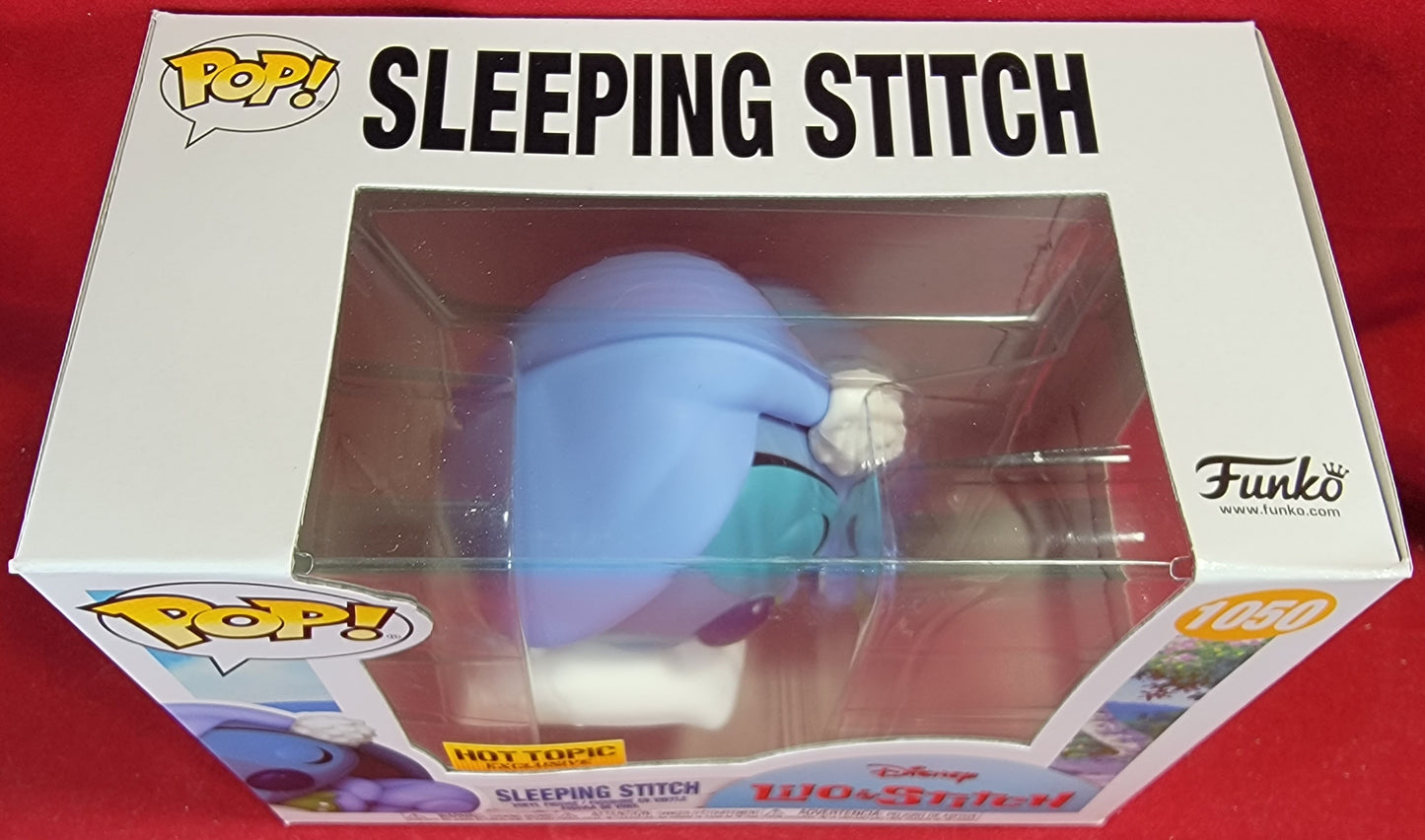 Sleeping stitch hot topic exclusive funko #1050 (nib)