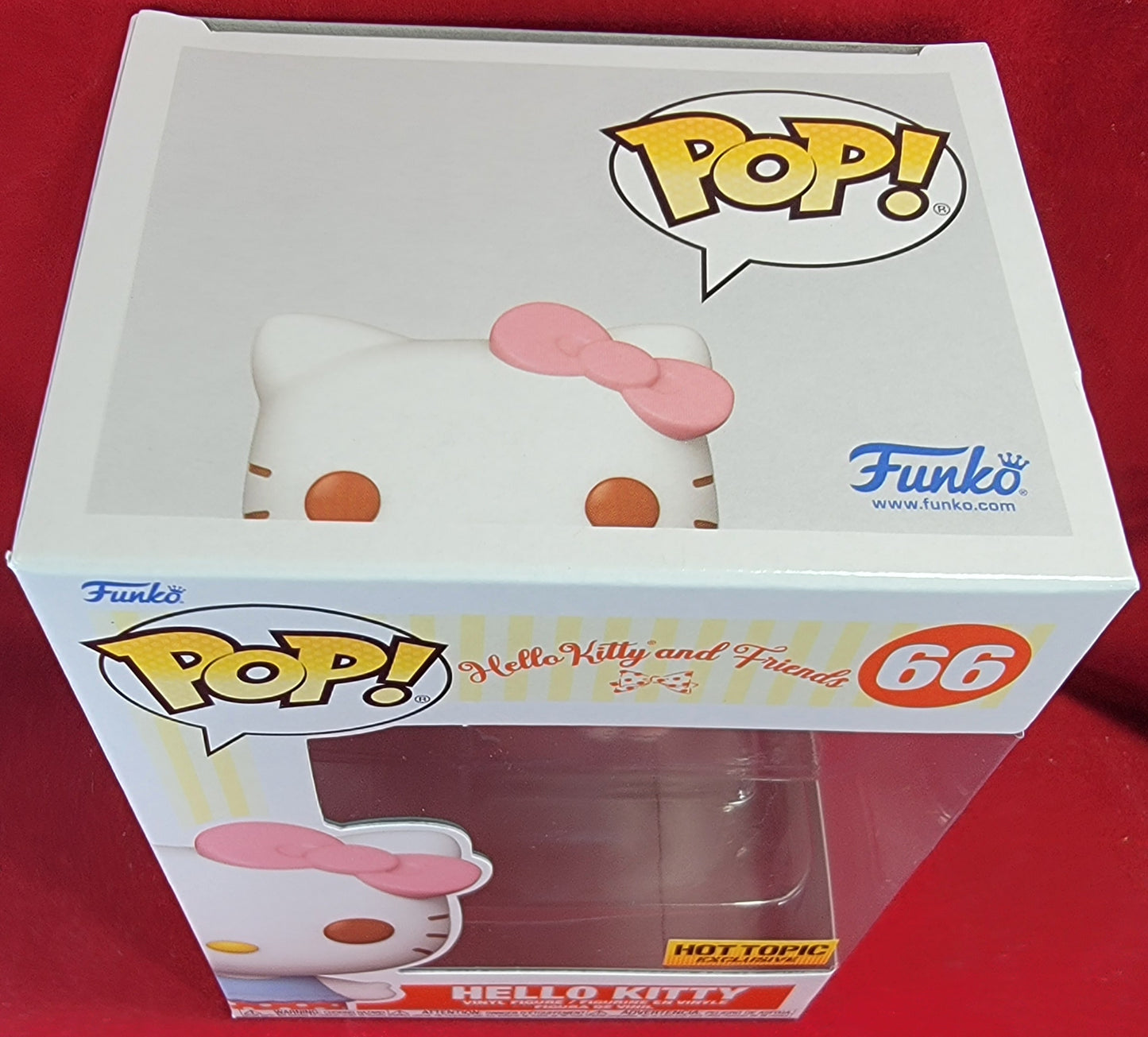 Hello kitty hot topic exclusive funko # 66 (nib)