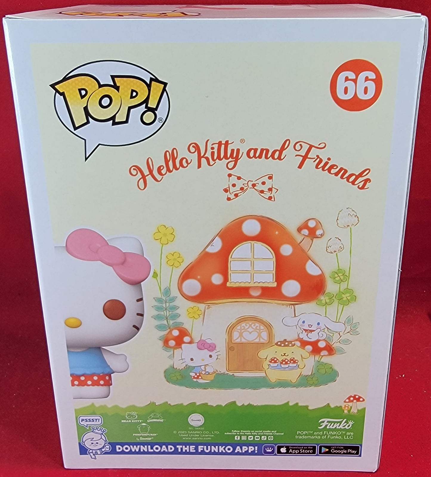 Hello kitty hot topic exclusive funko # 66 (nib)