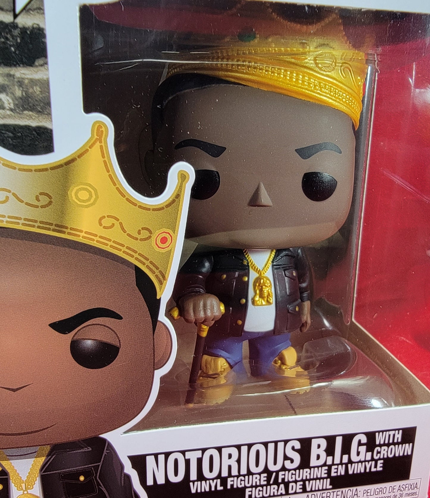 Notorious b.i.g. with crown funko # 77 (nib)