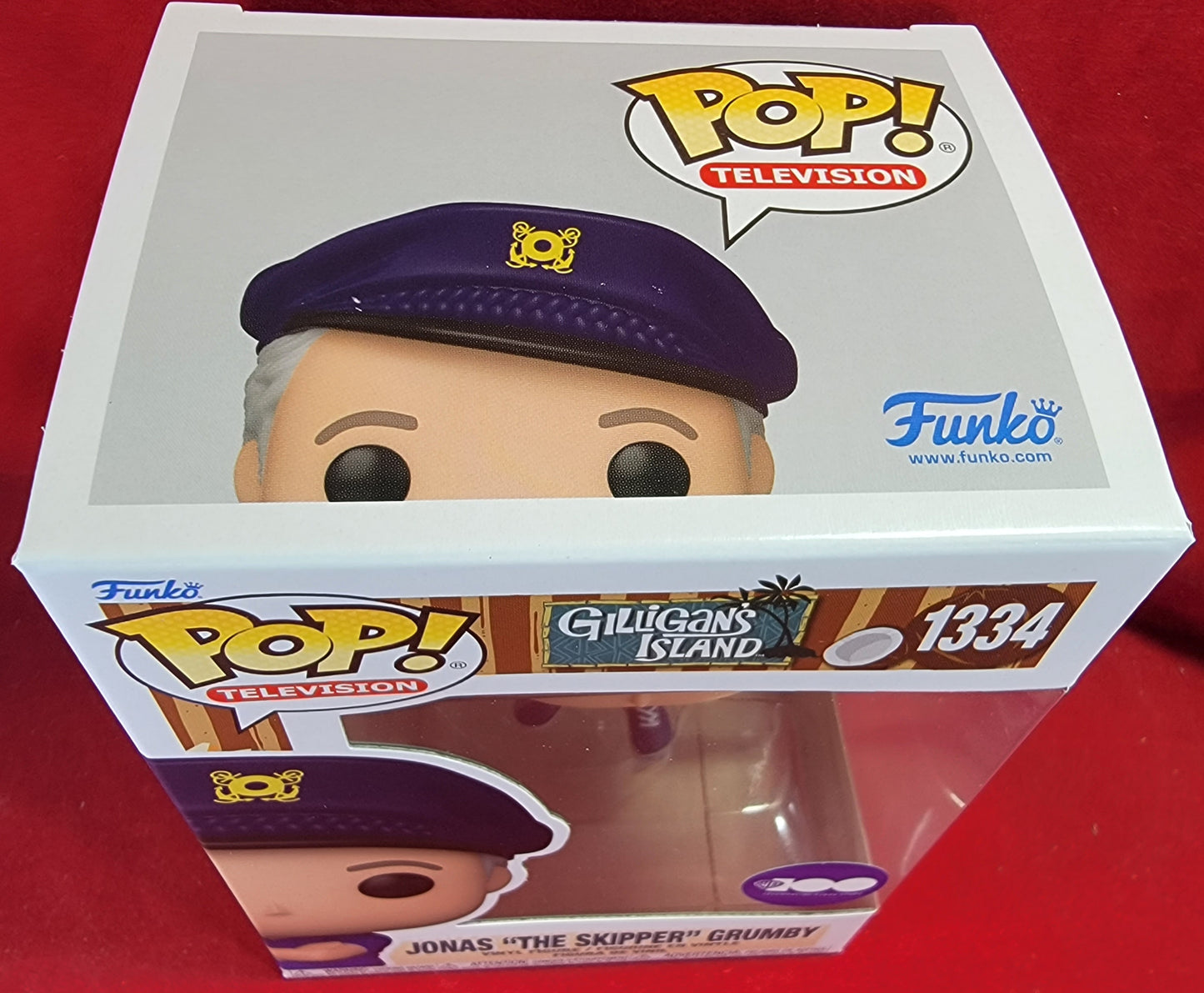 Jonas "the skipper" grumby funko #1334 (nib)