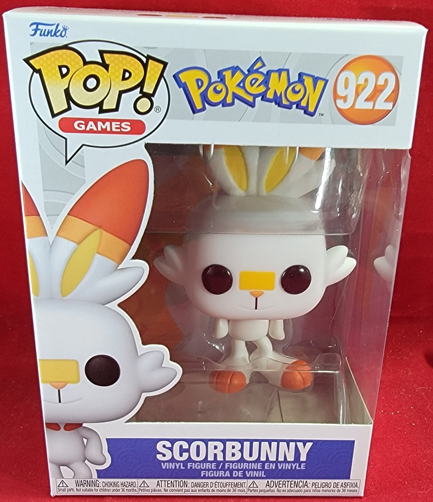 Scorbunny funko # 922 (nib)