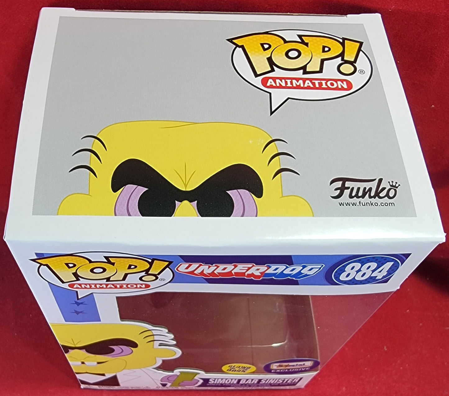 Simon bar sinister gemini exclusive funko # 884 (nib)