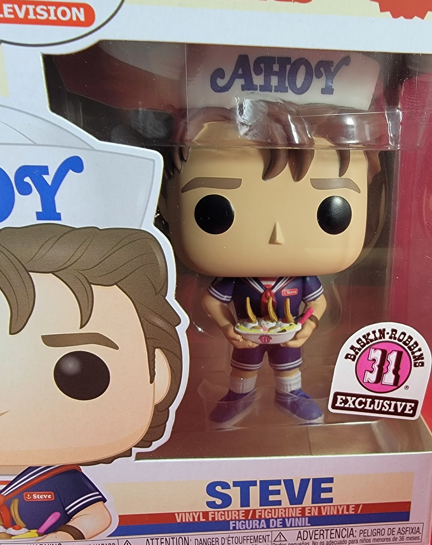 Steve baskin-Robbins exclusive funko # 829 (nib)